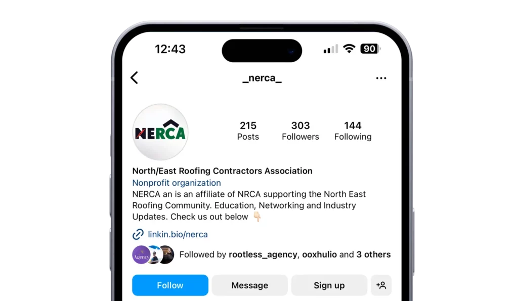 NERCA iPhone 14 Pro Max Mockup