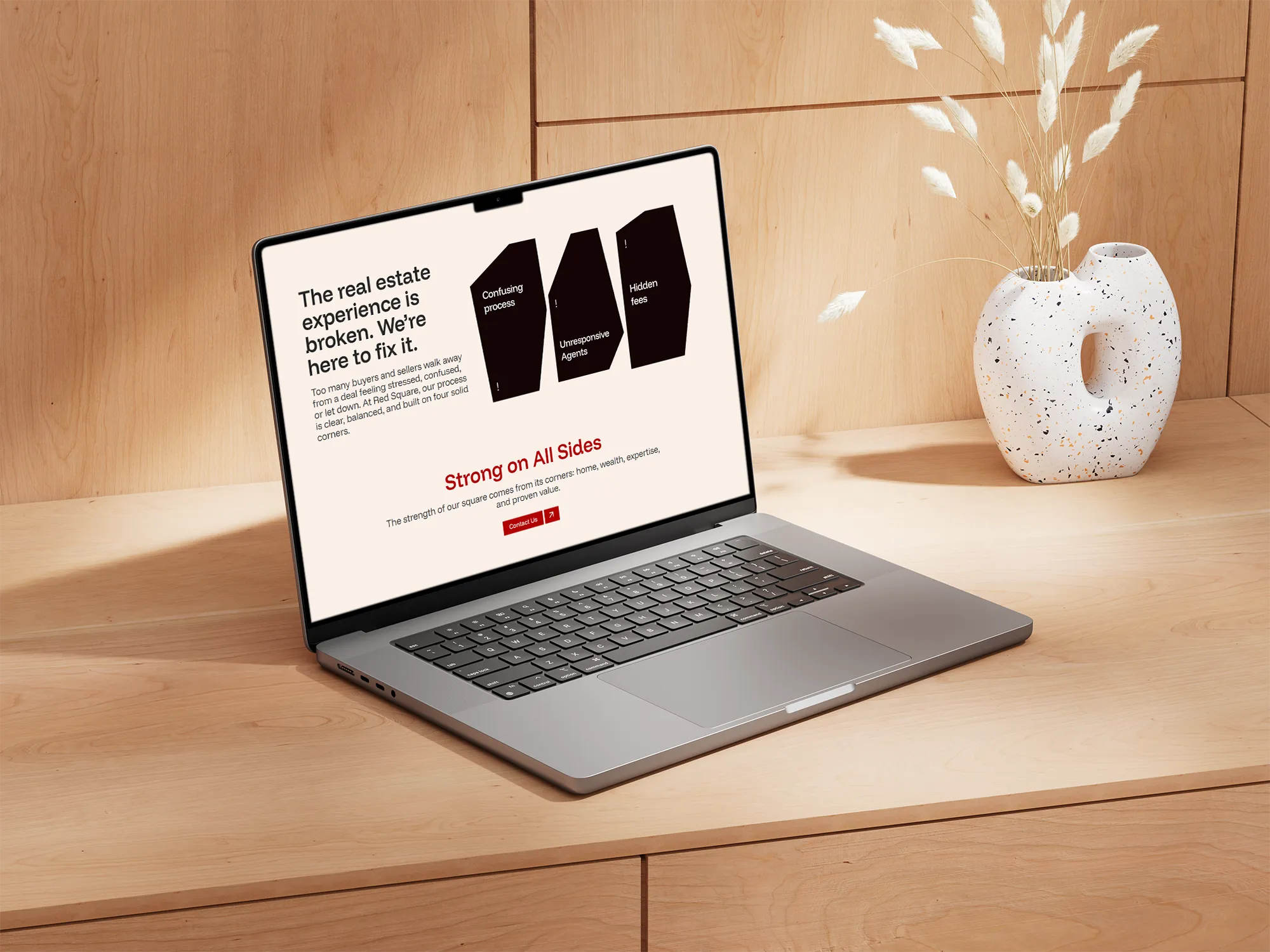 Red Square Realty - Real Estate Website for a Massachusetts Firm