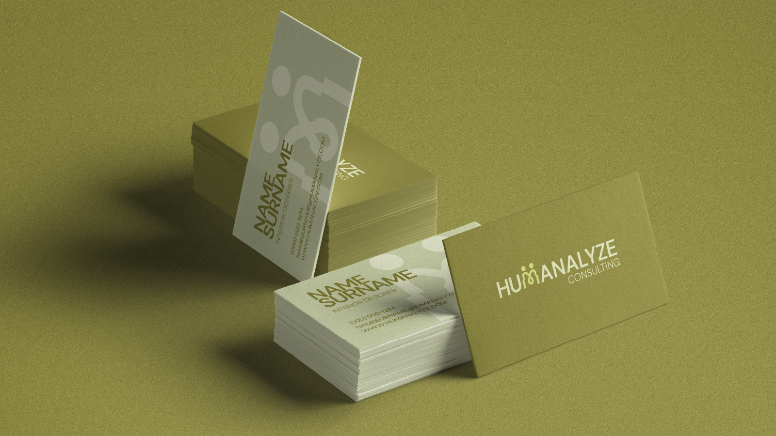 Humanalyze Consulting Business Card created by The Best Logo Design Agency in Boston