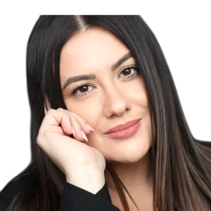 Portrait of Greta Bajrami, Rootless Agency team